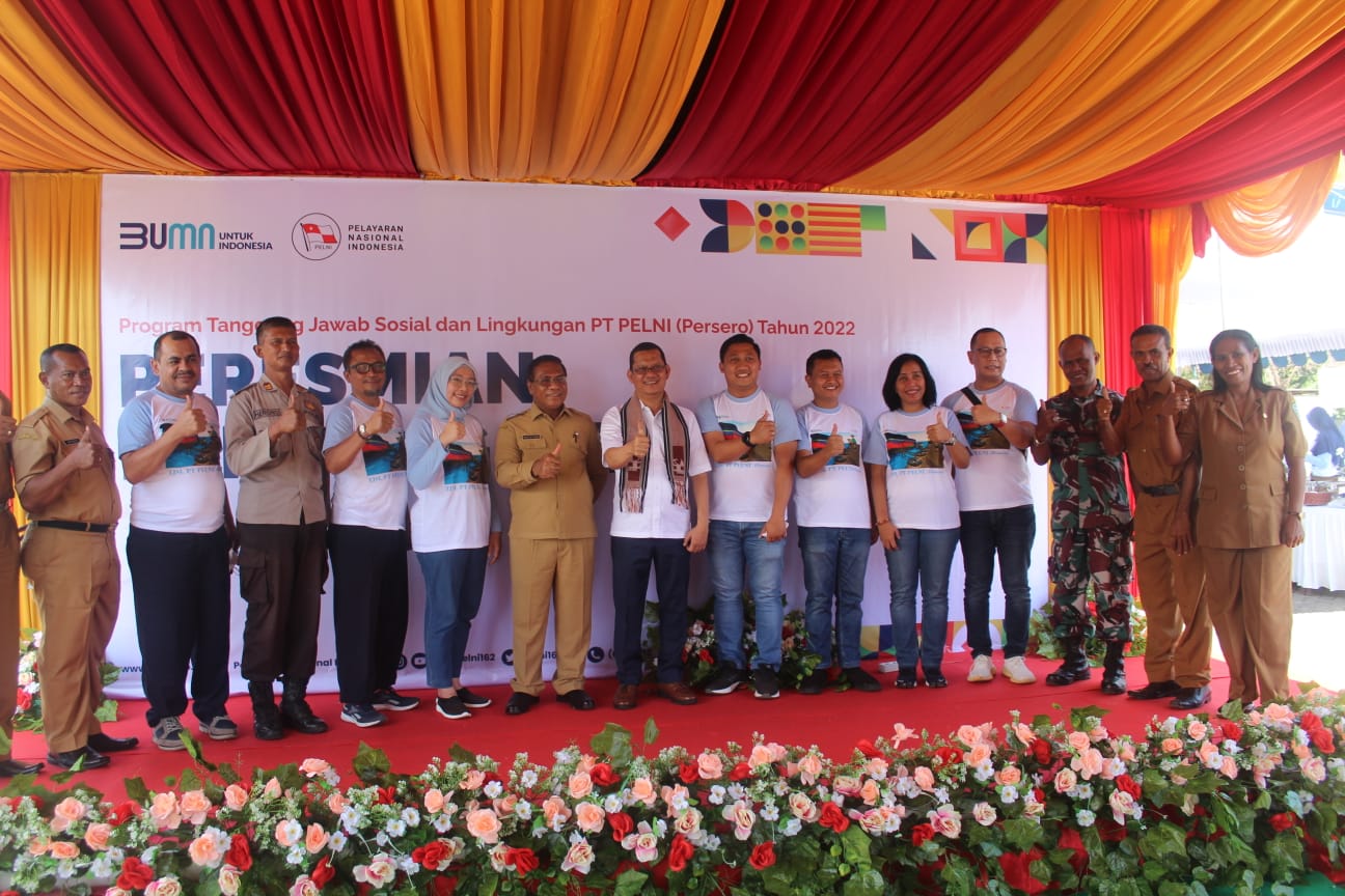 , Pasi Intel Wakili Dandim ikuti kegiatan Peresmian Kampung Nelayan, Mexin TV