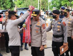 Kunjungi Polresta Kupang Kota, Kapolda NTT Disambut dengan Sapaan Adat Natoni