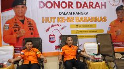 , Kantor Basarnas Gelar Donor Darah Memperingati HUT Ke-52 Basarnas, Mexin TV