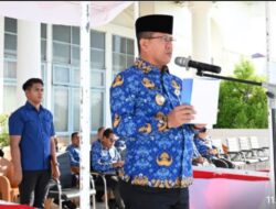 PIMPIN APEL KESADARAN, BUPATI TEKANKAN DISIPLIN PEGAWAI